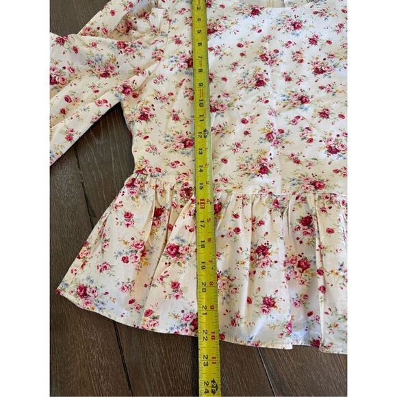 Tuckernuck Hyacinth House - Clemons Long Sleeve Puff Blouse Women’s Size Small - Picture 12 of 13